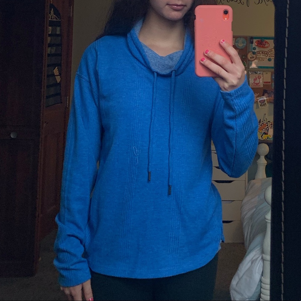 Athletic Blue Sweatshirt